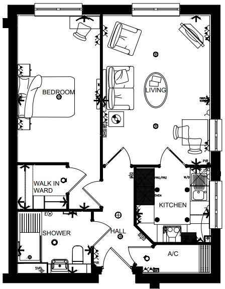 Yeats Lodge, Thame floorplan