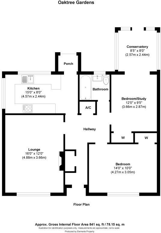 Oaktree Gardens, Hedge End, SO30 floorplan
