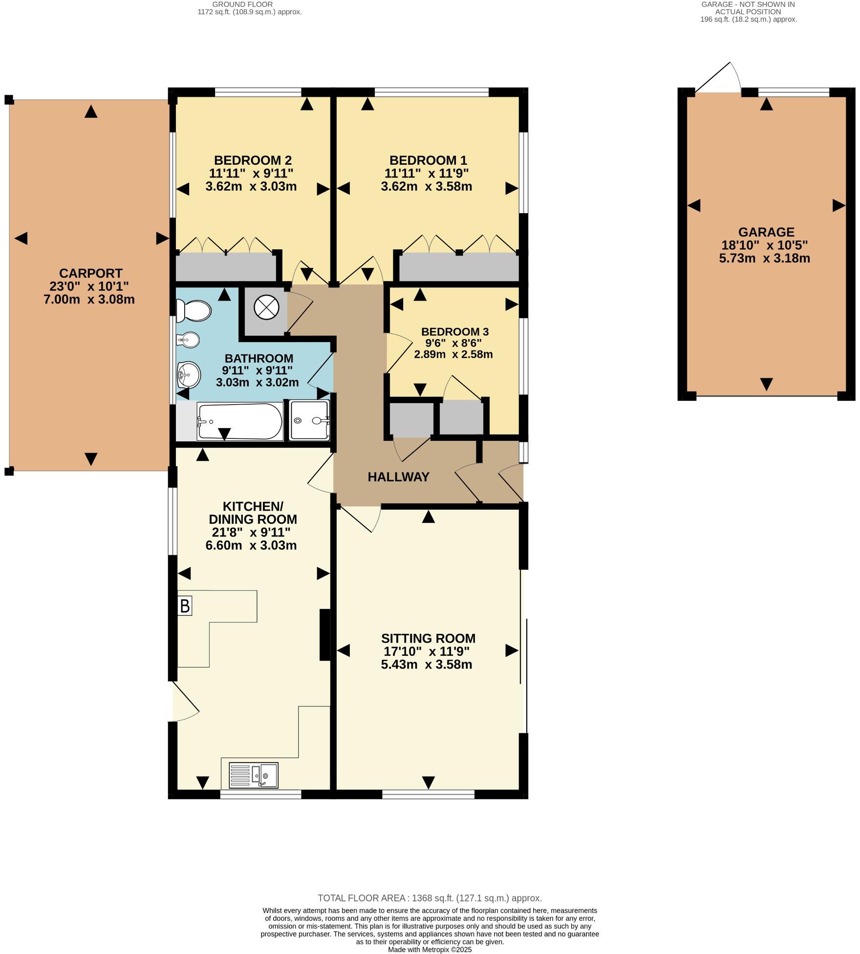 North Baddesley, Southampton floorplan