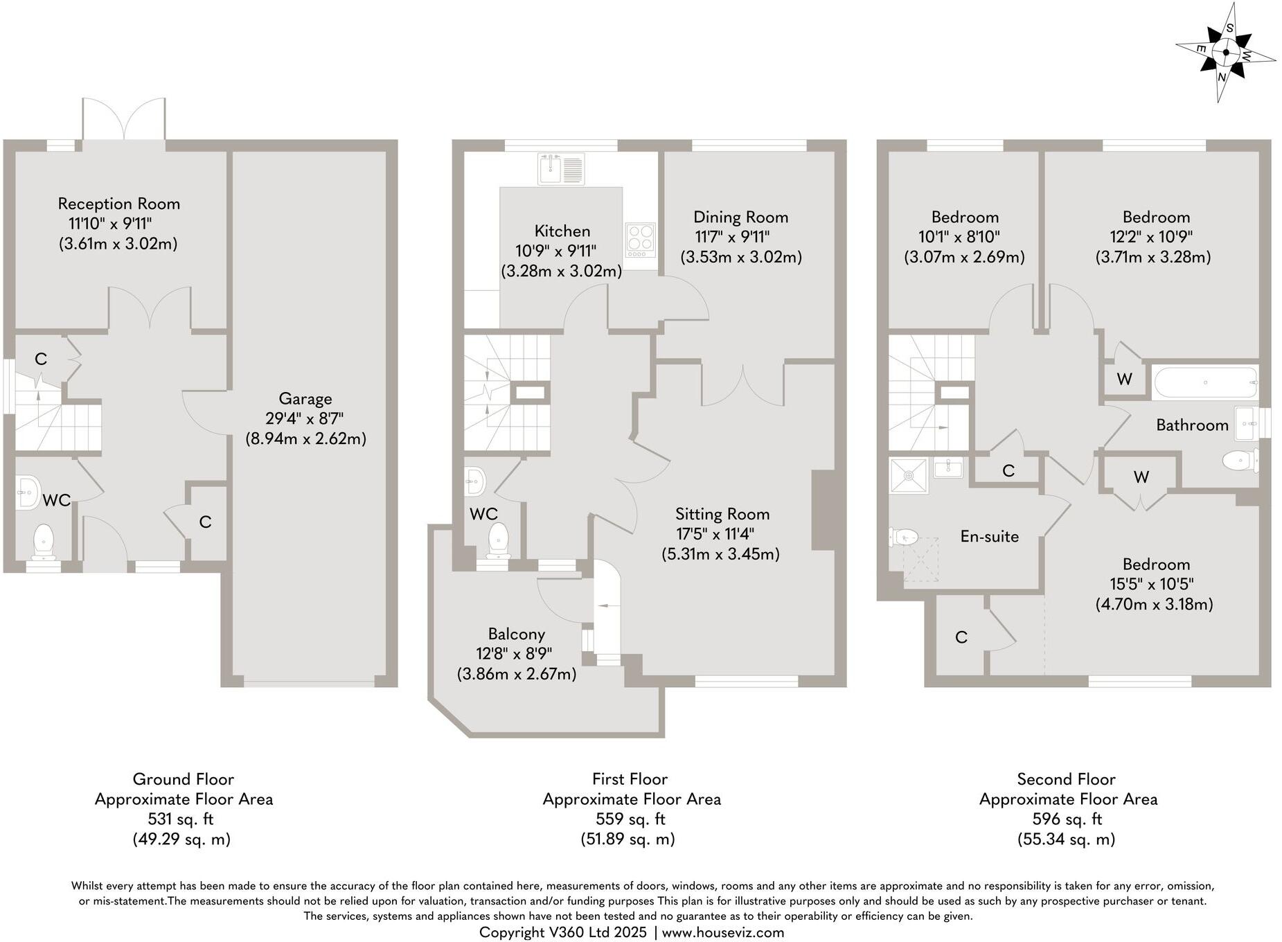 Superb Three Storey Riverside Home in Wroxham floorplan