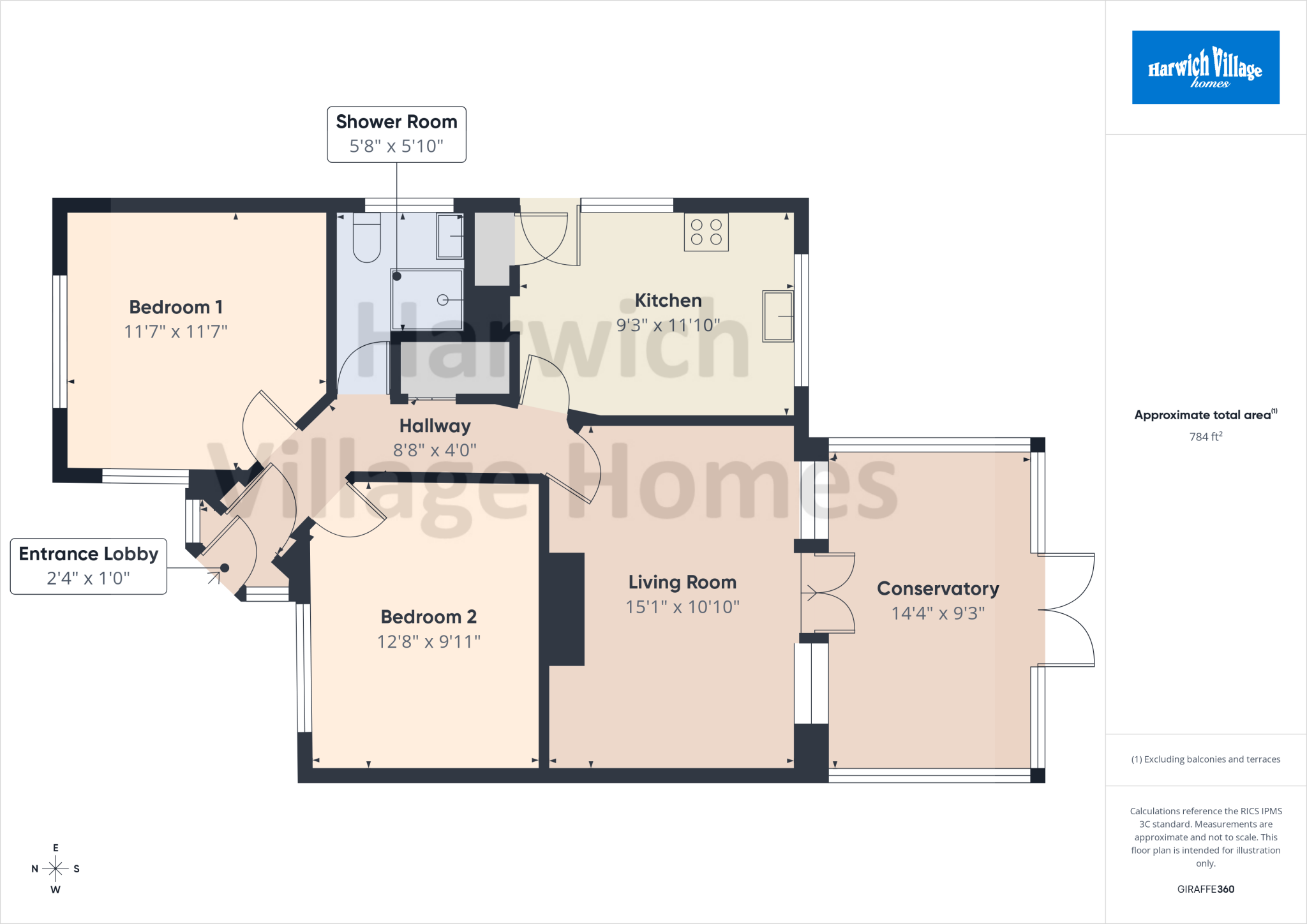 Ashley Road, Harwich, Essex, CO12 floorplan