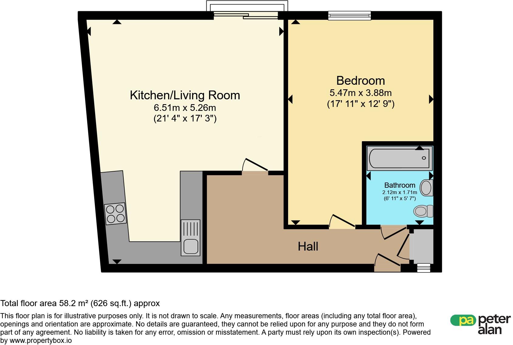 Windsor Road, Cardiff floorplan