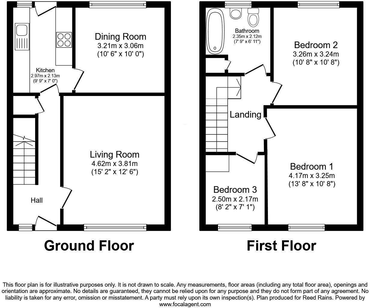 Victoria Street, Horbury, Wakefield, West Yorkshire, WF4 floorplan