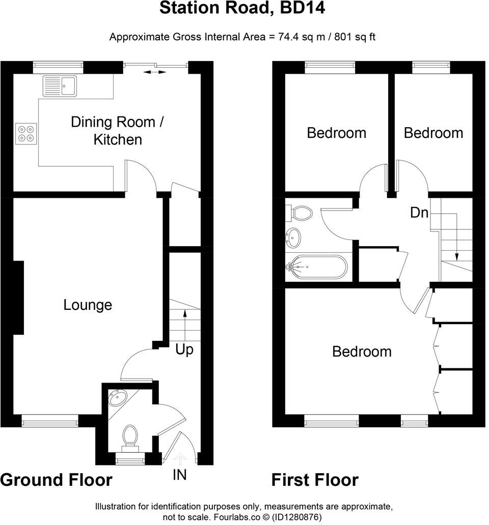 Station Road, Clayton floorplan