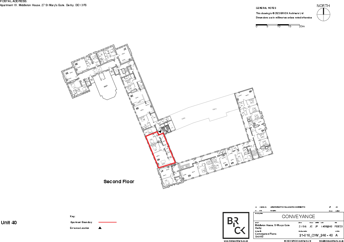 St. Marys Gate, Derby, Derbyshire, DE1 3FS floorplan