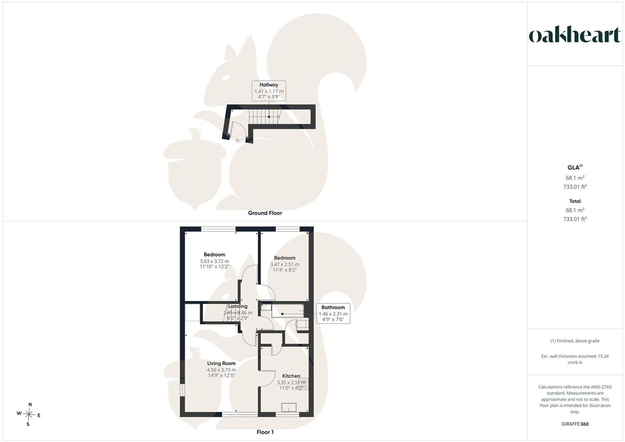 Upland Road, West Mersea, CO5 floorplan