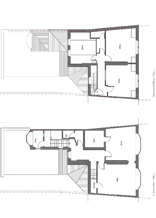 EXISTING FIRST AND SECOND FLOOR PLAN Horsemarket 18.pdf