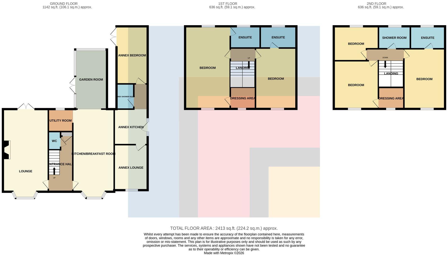 De Clare Drive, Radyr, CF15 floorplan