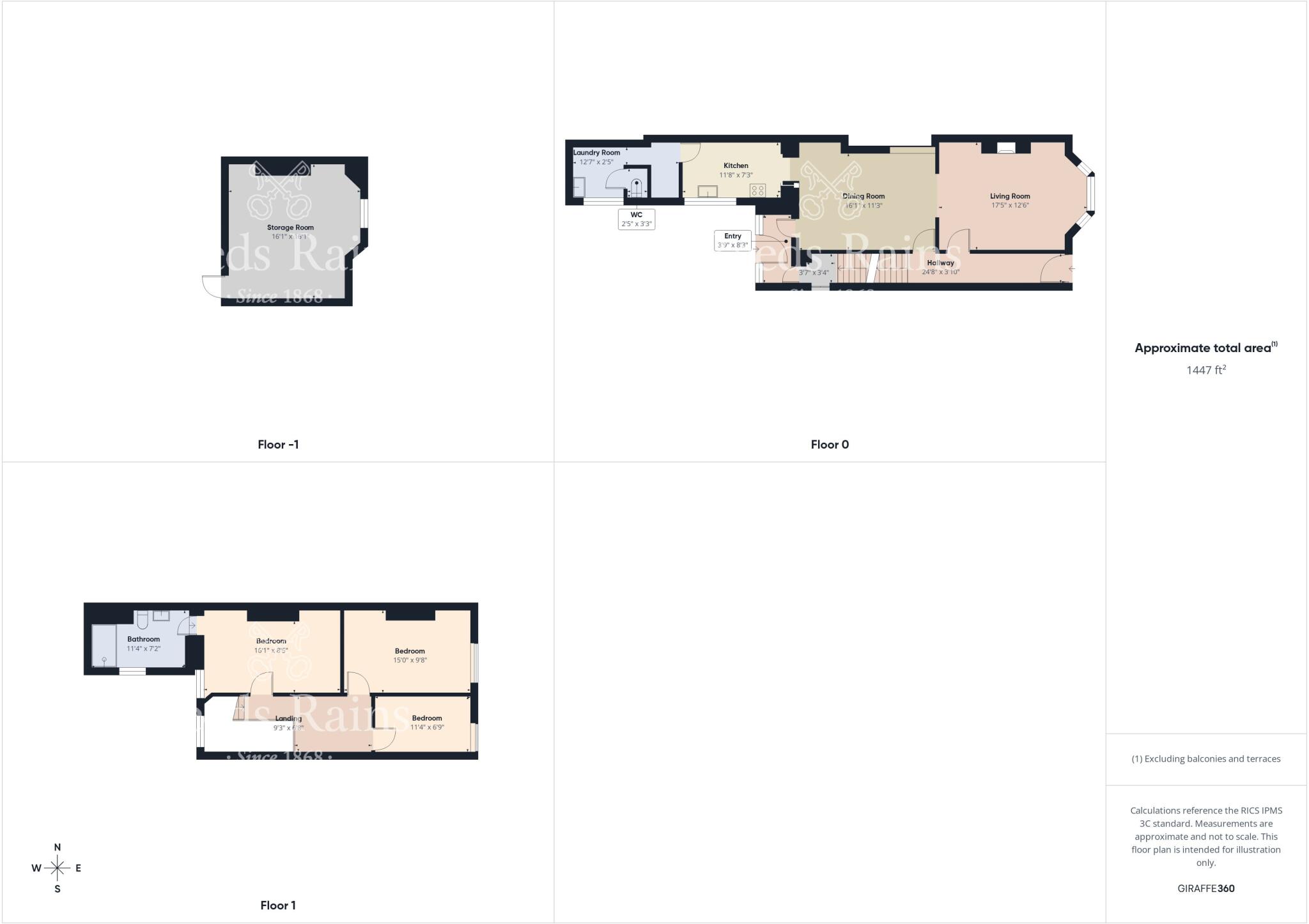 The Clarence, Bishop Auckland, Durham, DL14 floorplan