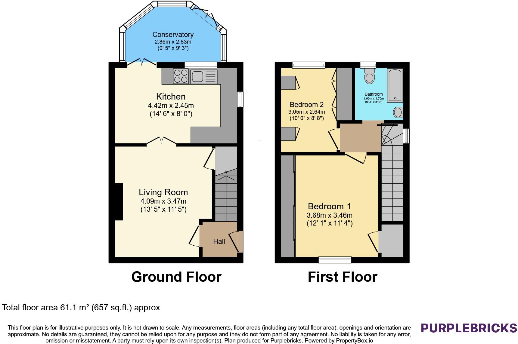 Atherton Road, Sheffield, S2 floorplan