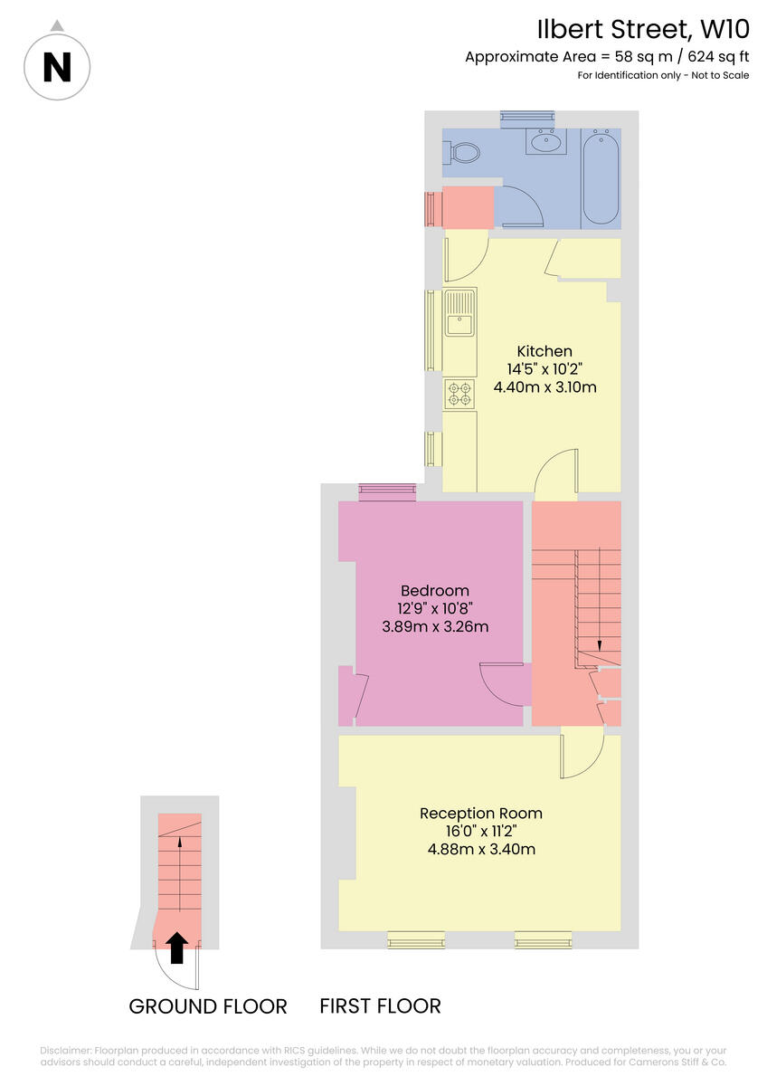 Ilbert Street, London, W10 floorplan