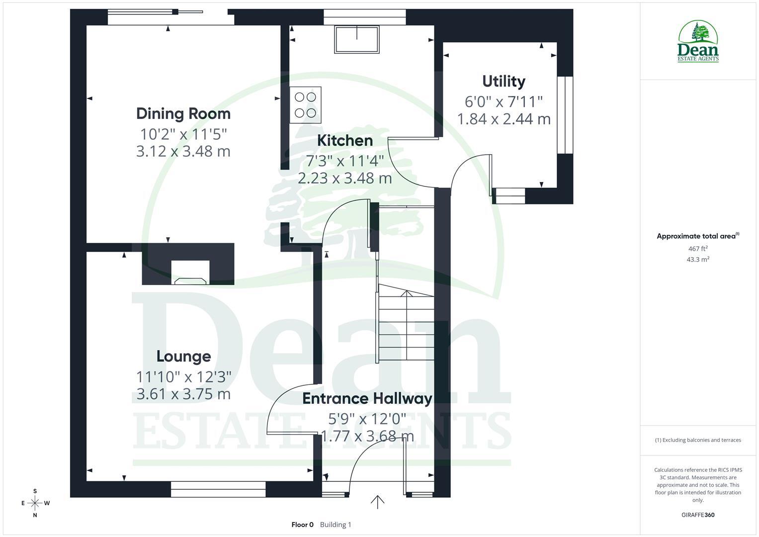 Lakeside Avenue, Lydney floorplan