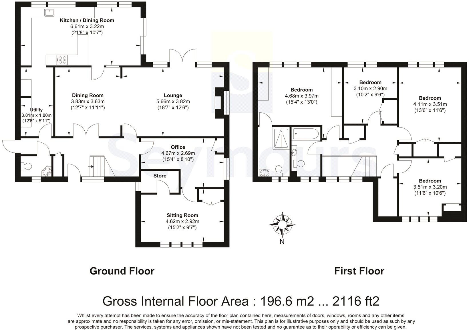Saunders Copse, Woking, GU22 floorplan