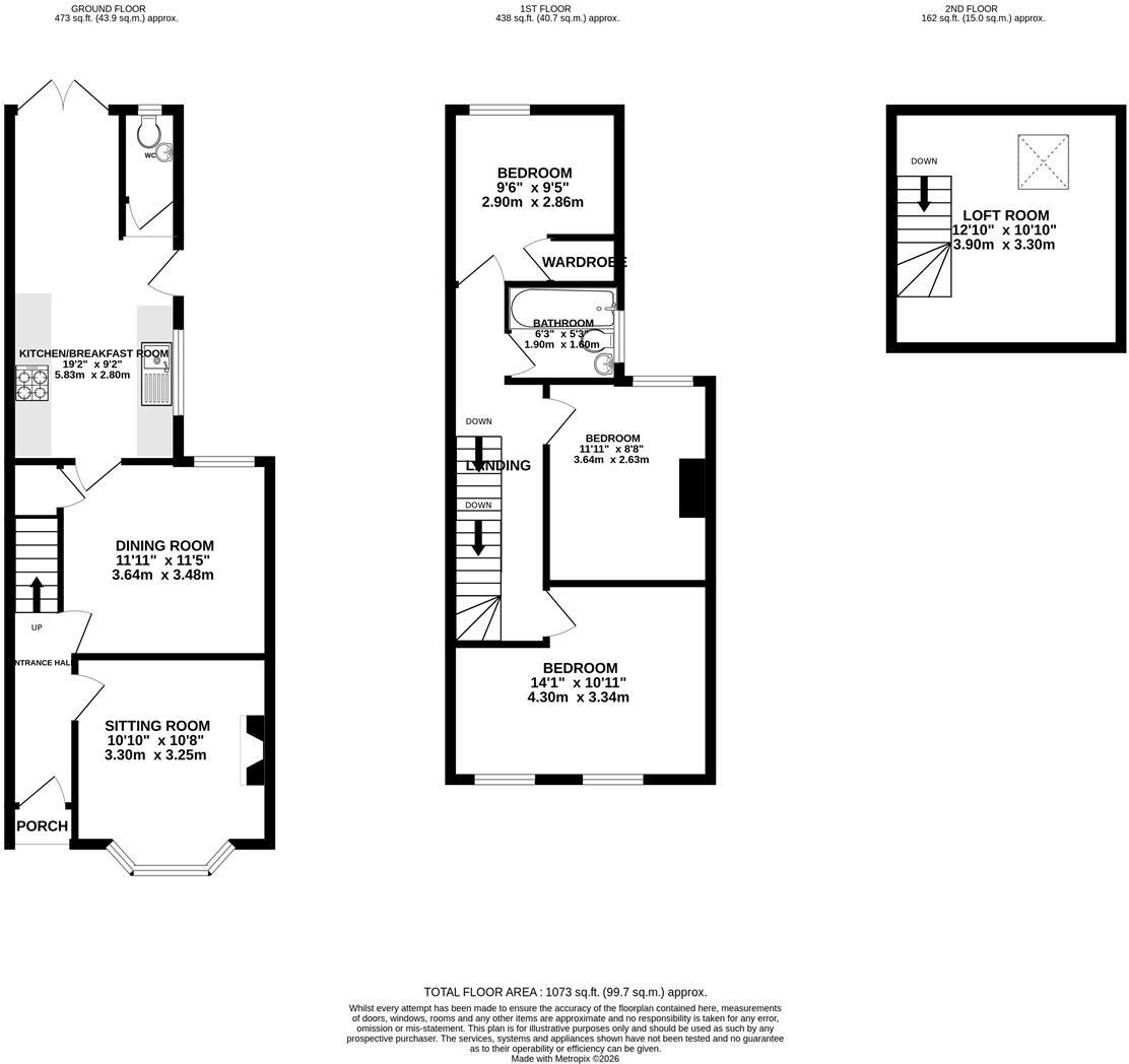 Plymouth Street, Swindon floorplan