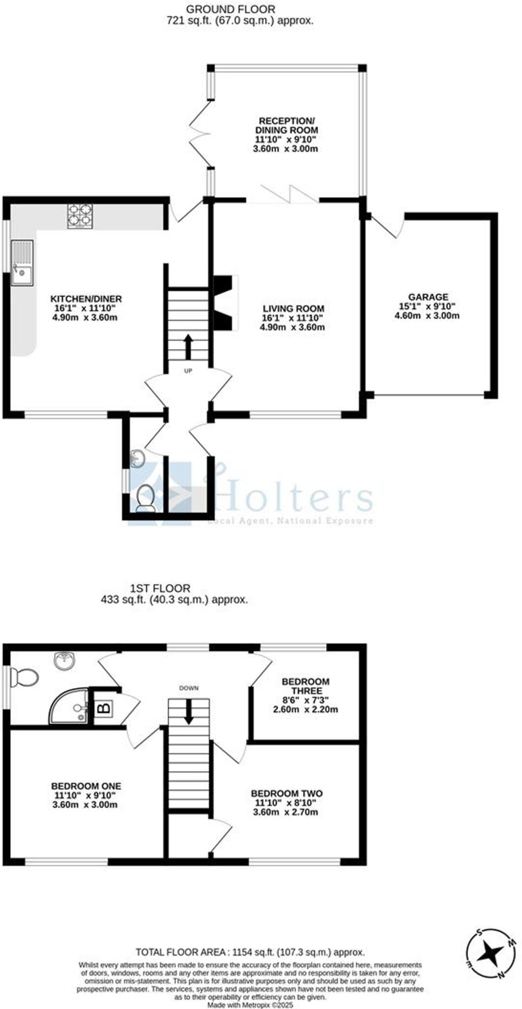 70, Rockes Meadow, Knighton, LD7 floorplan