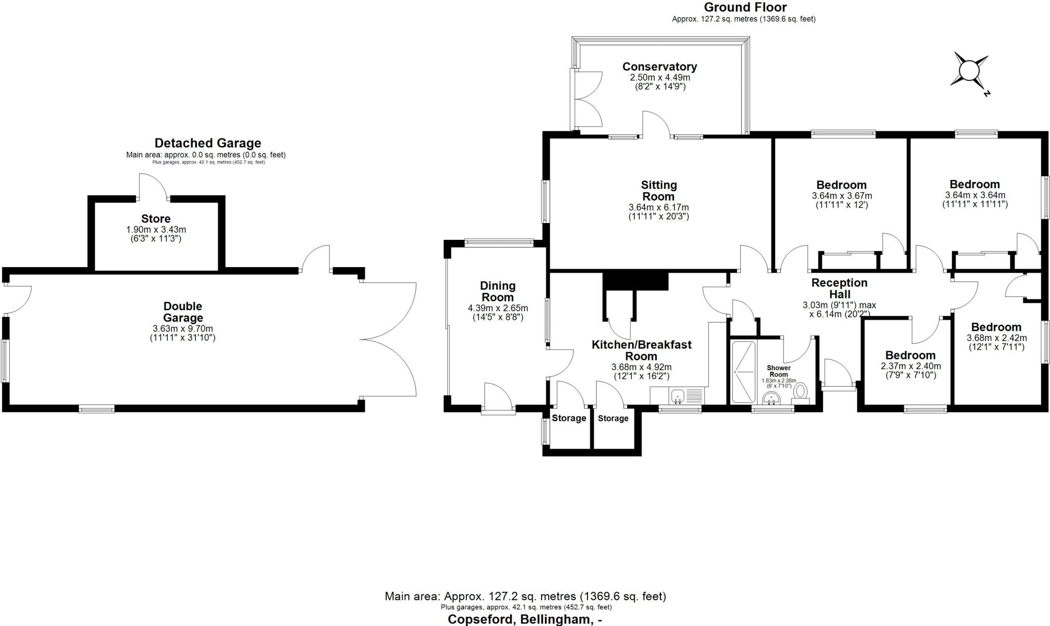 Bellingham, Hexham, Northumberland, NE48 floorplan