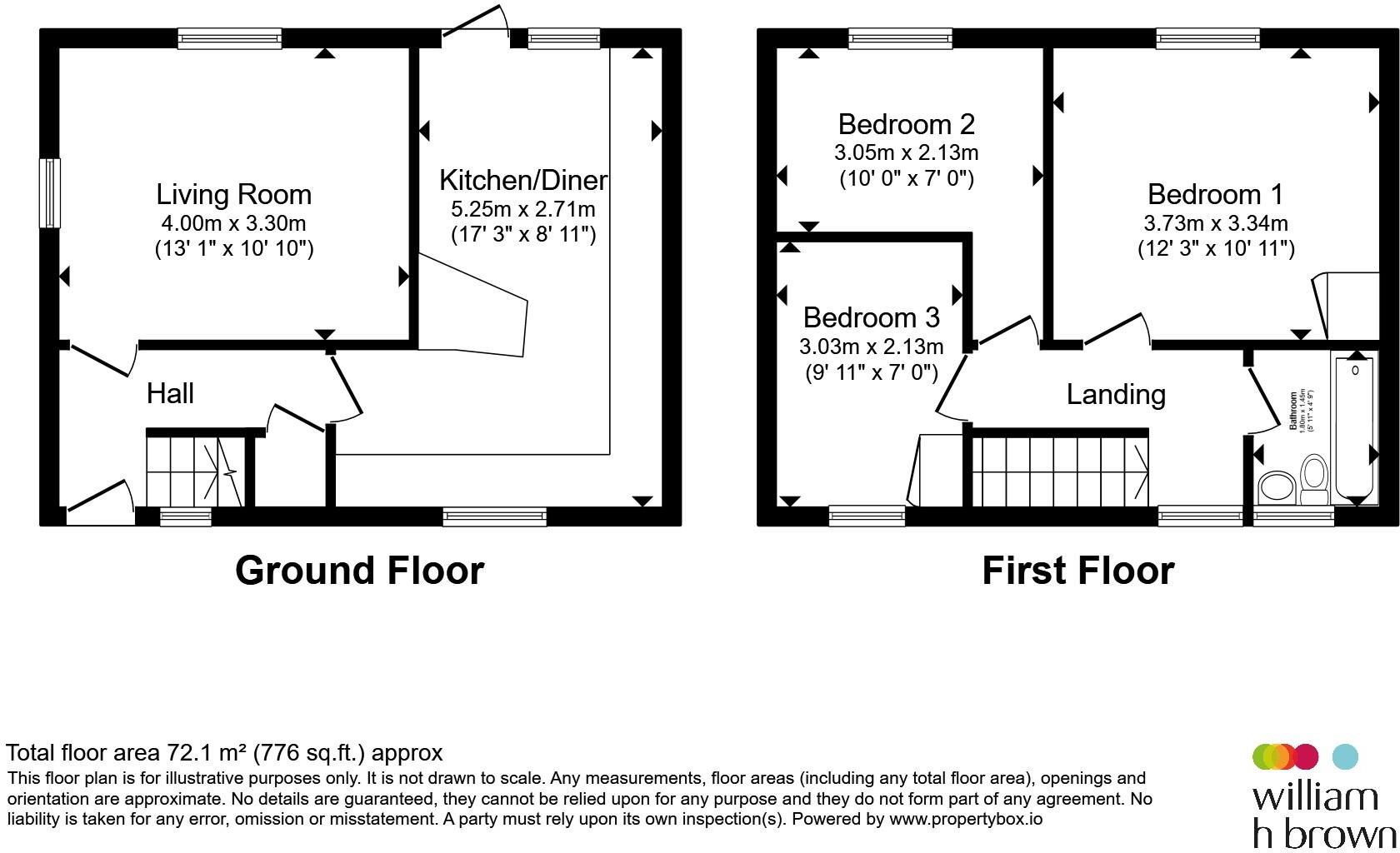 Monkwick Avenue, Colchester floorplan