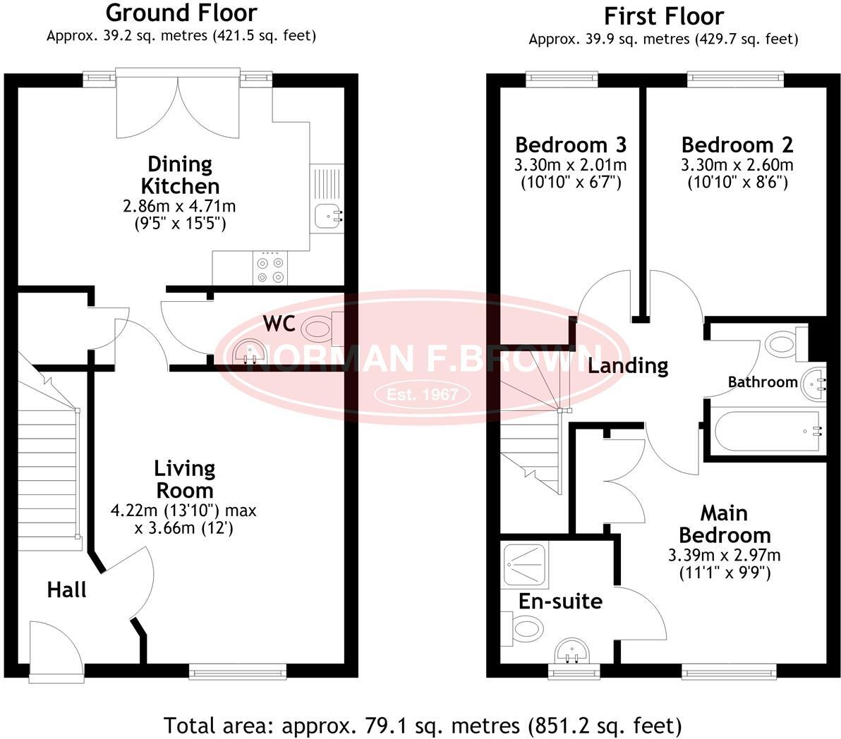 Jubilee Road, Aiskew, Bedale floorplan