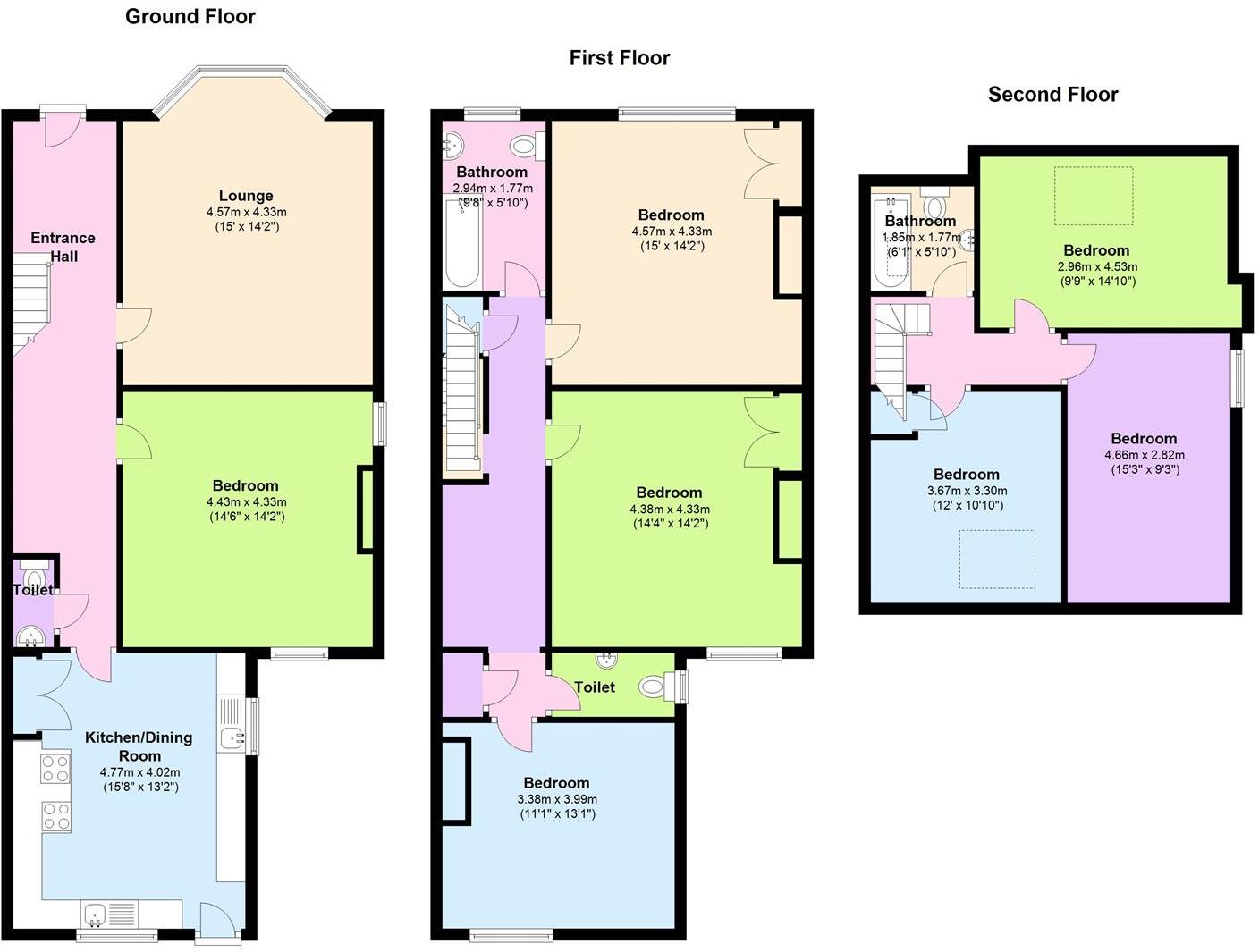 15 Beech Hill Road, Broomhill floorplan