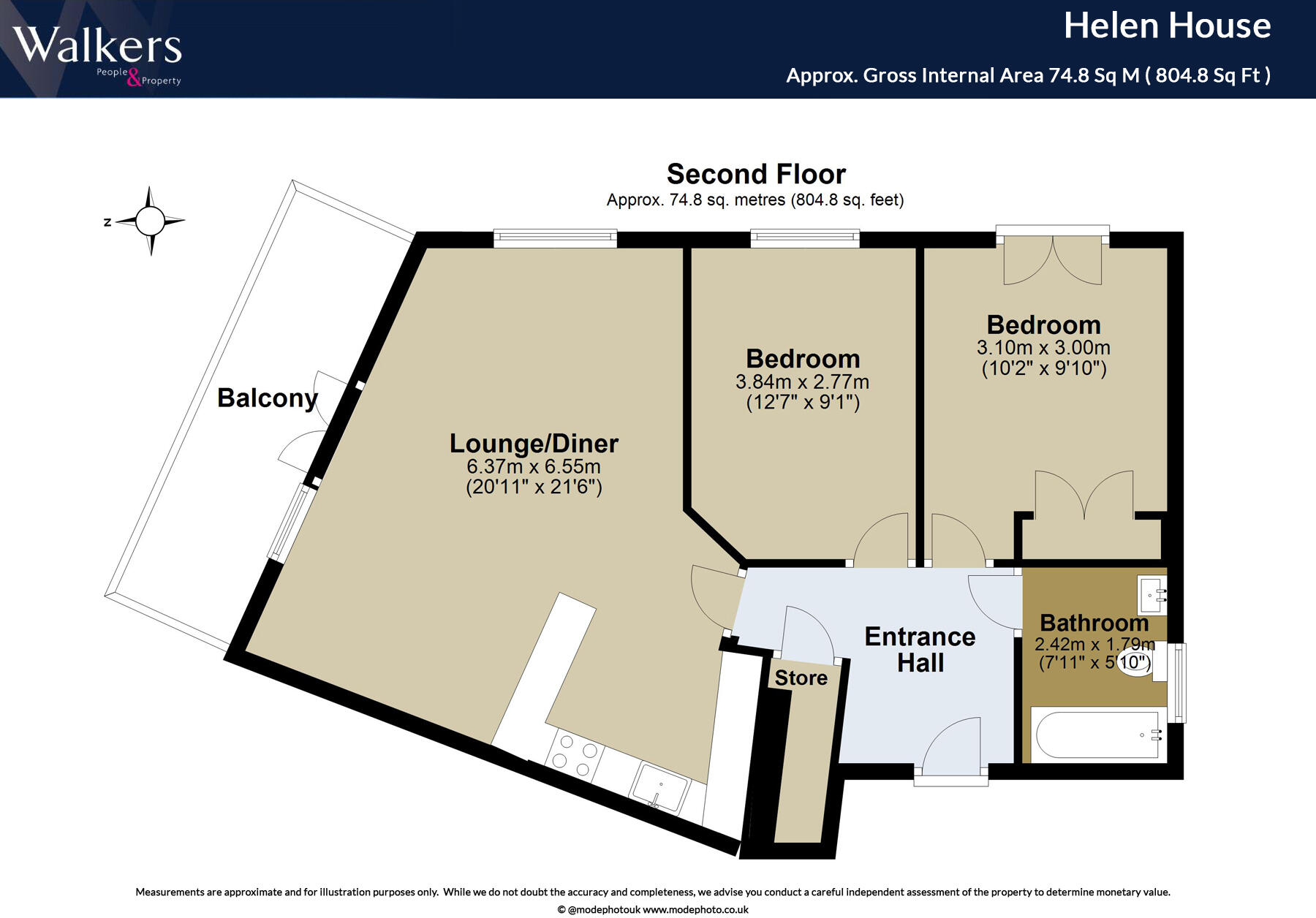 Rollason Way, Brentwood, Essex, CM14 floorplan