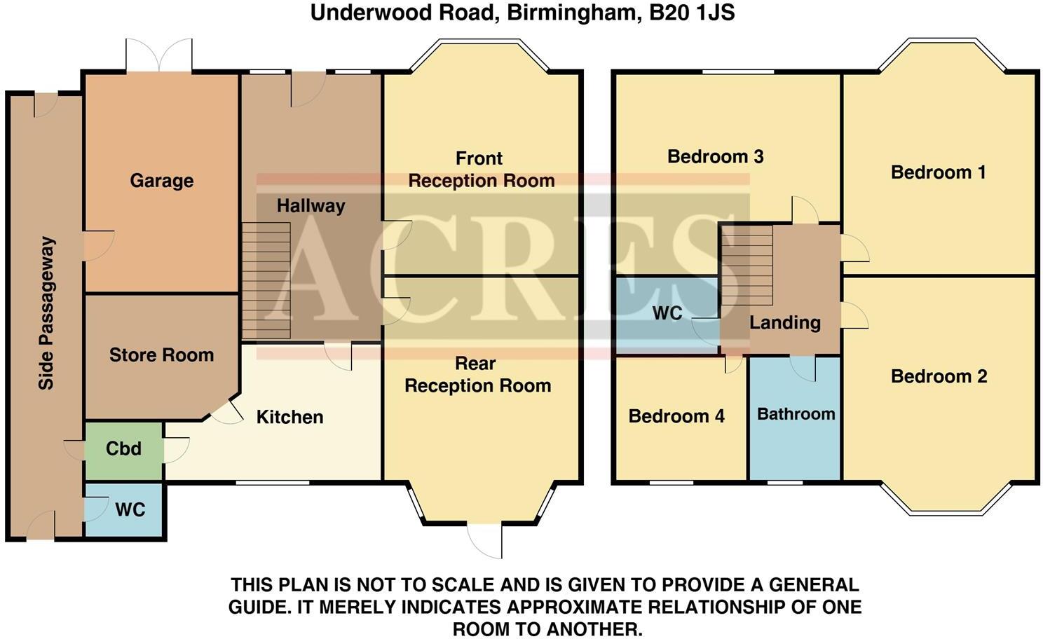 Underwood Road, Handsworth Wood, Birmingham floorplan