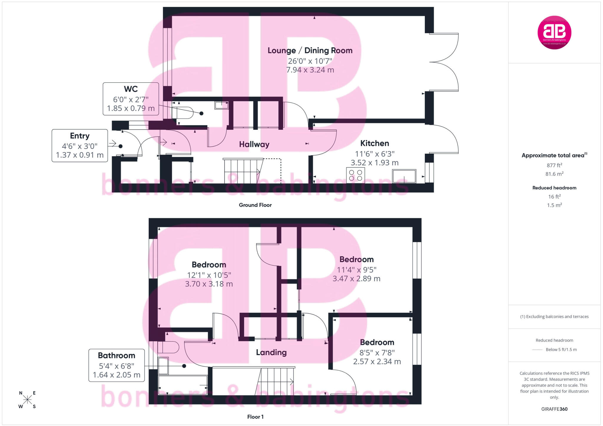 George Close, Marlow, Buckinghamshire floorplan