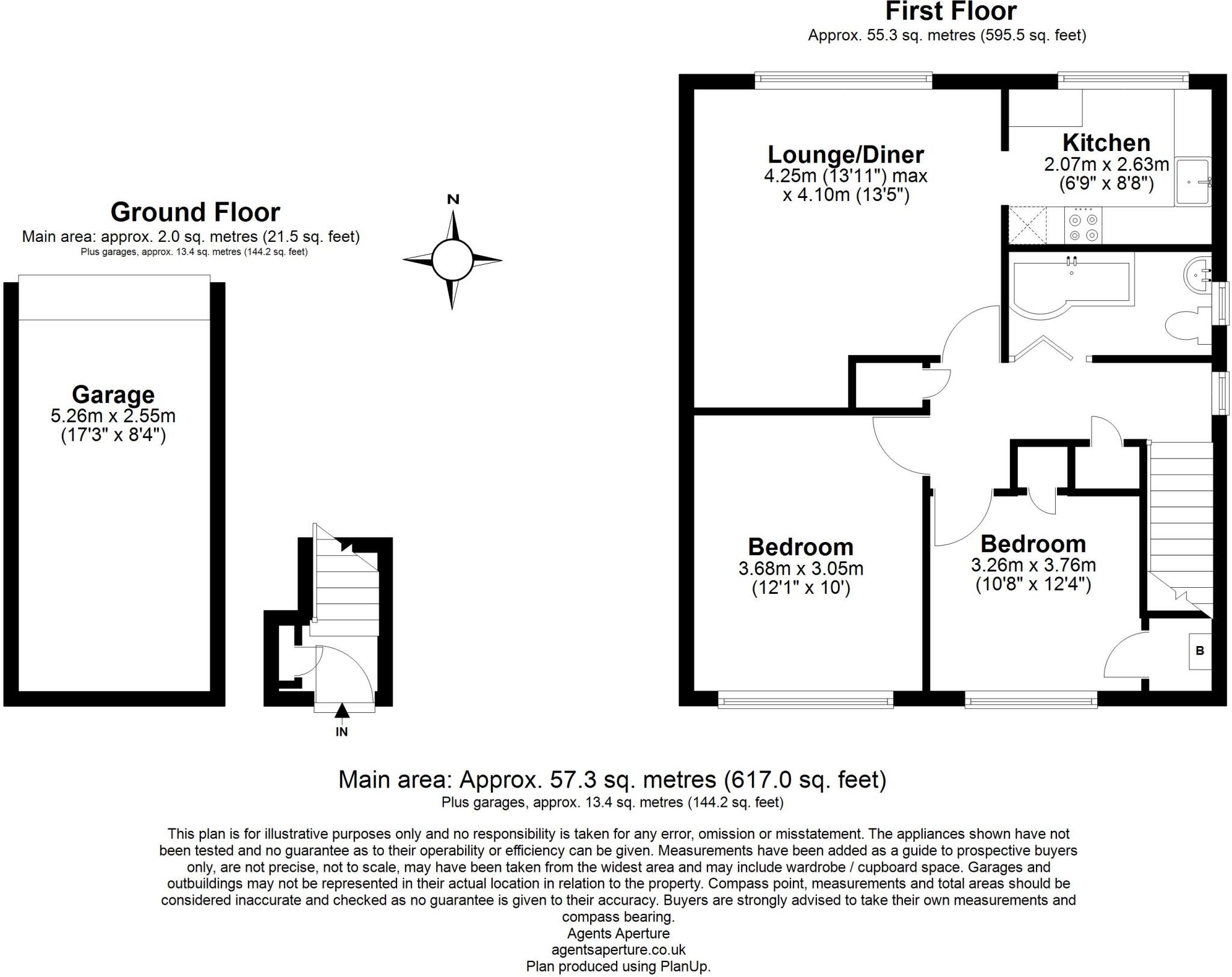 Admirals Walk, Chatham, Kent, ME5 floorplan