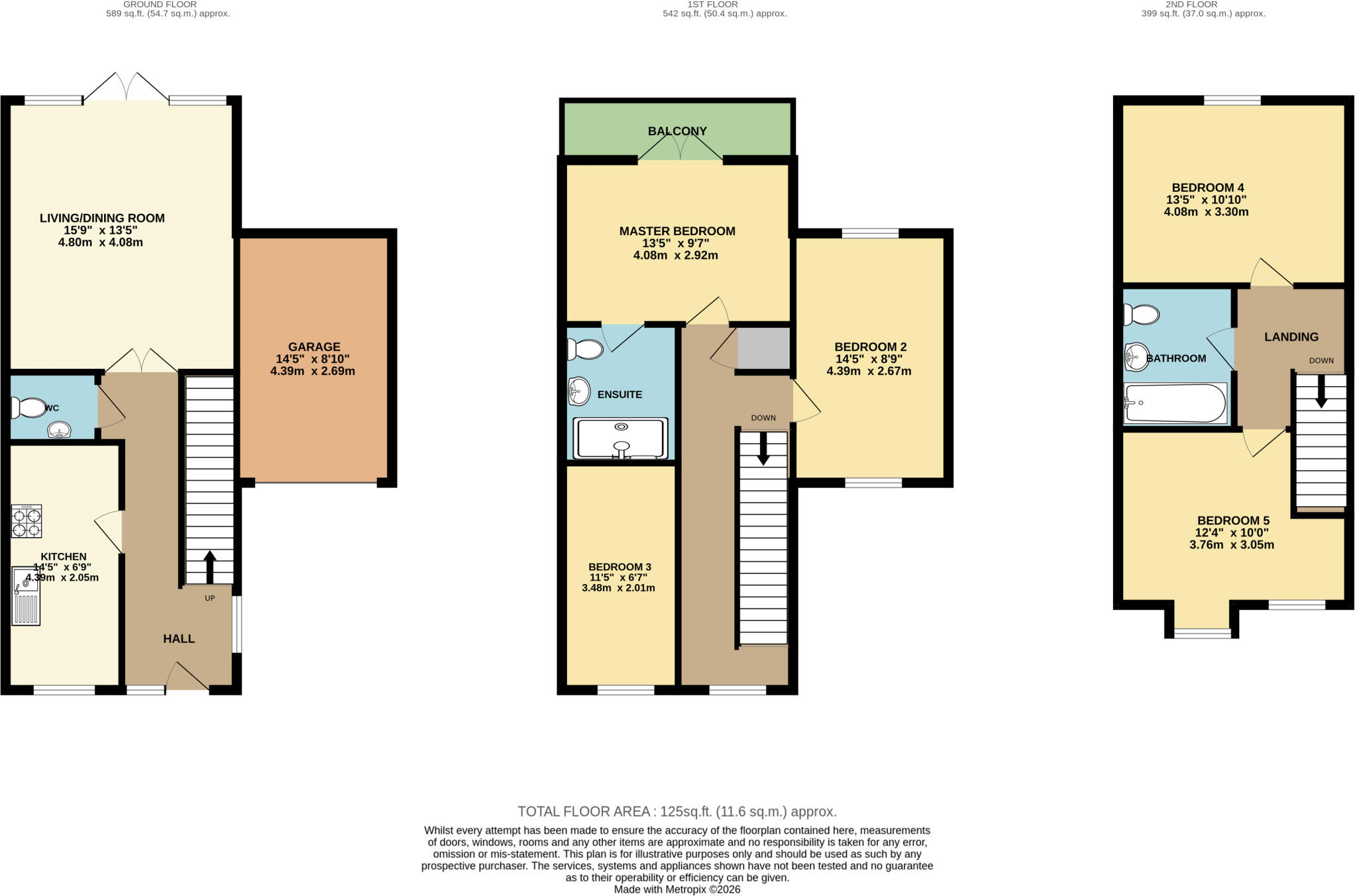 Robert Parker Road, Reading, Berkshire, RG1 floorplan