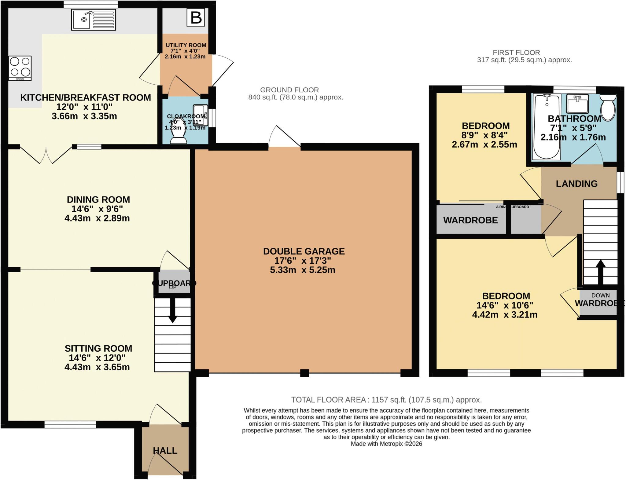 Glaisdale, Thatcham floorplan