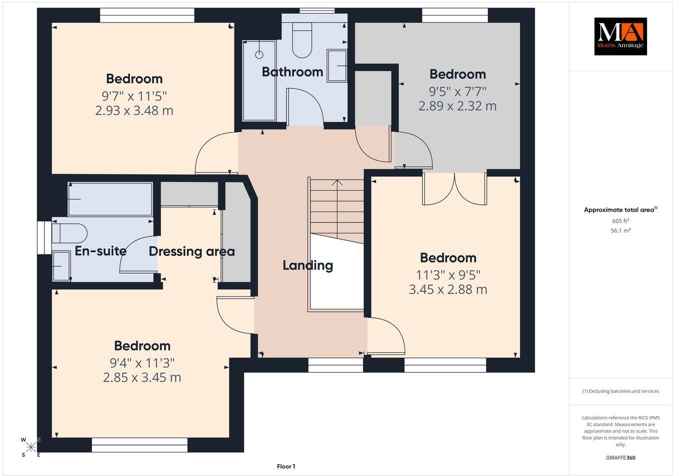 Beechey Close, Denver, Downham Market, PE38 floorplan