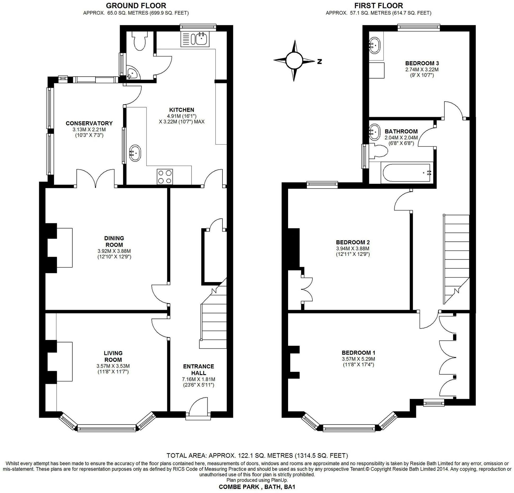 Combe Park, Bath, BA1 floorplan