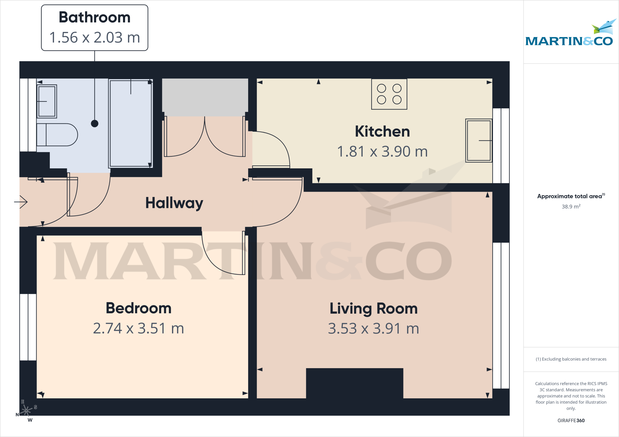 Central Marshalswick floorplan