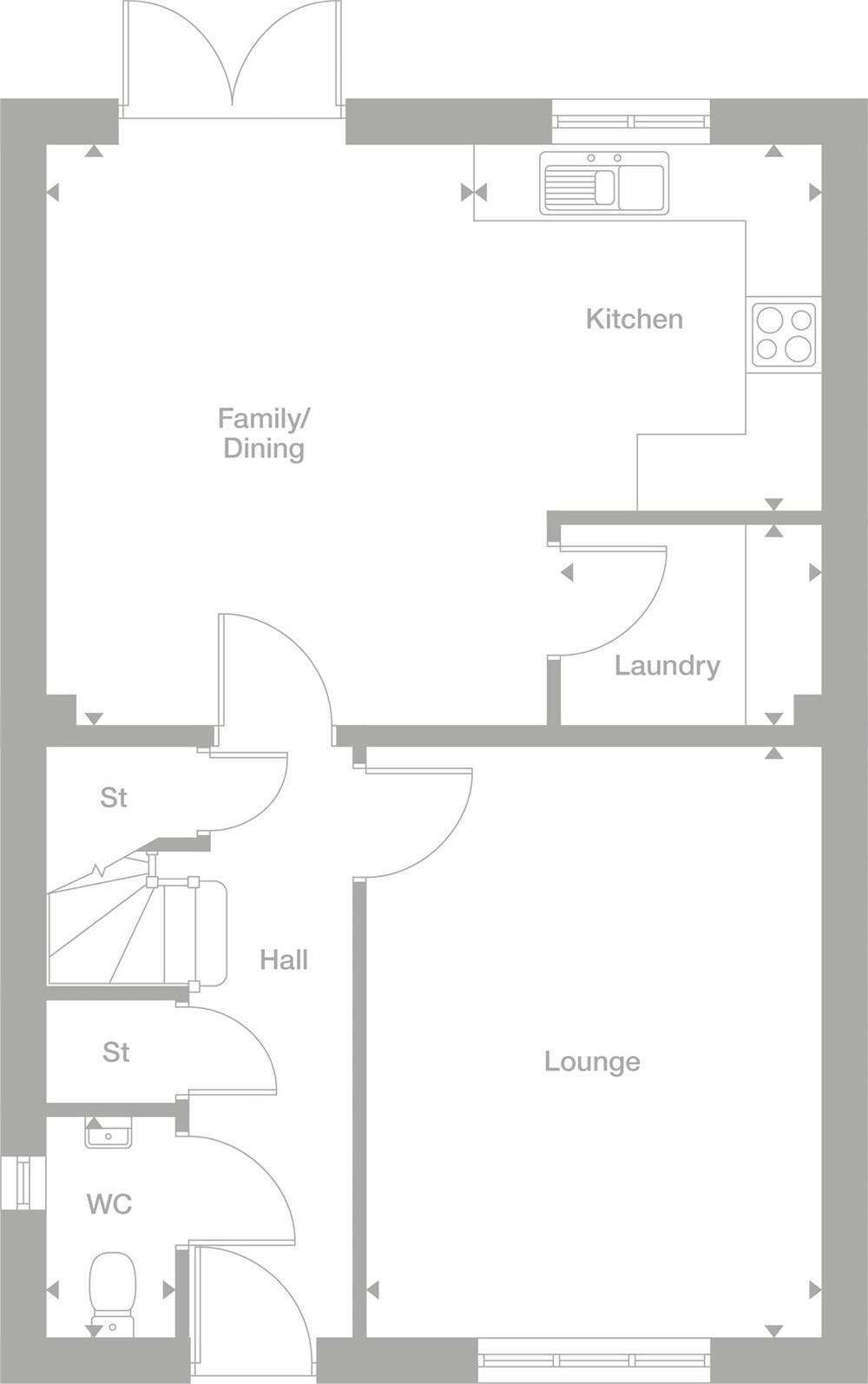 Morton Way,
Thornbury,
BS35 3TS floorplan