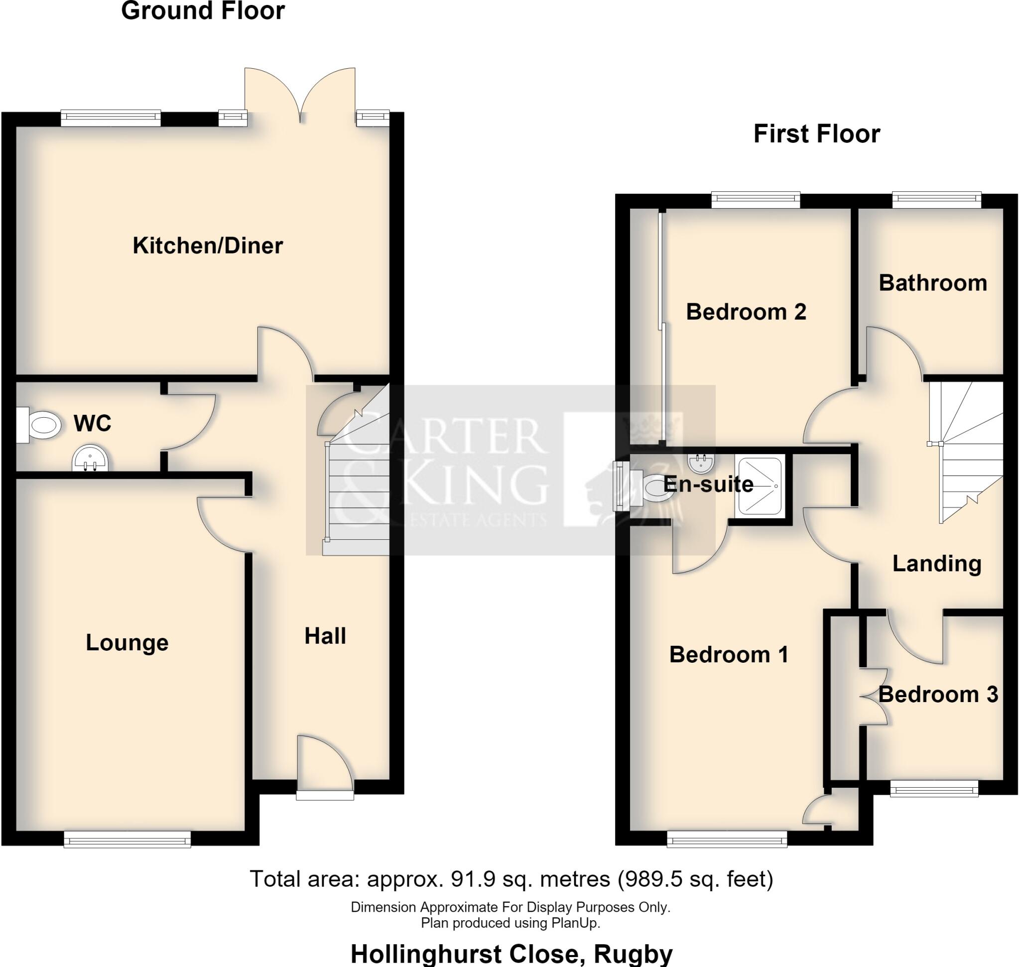 Hollinghurst Close, Houlton floorplan