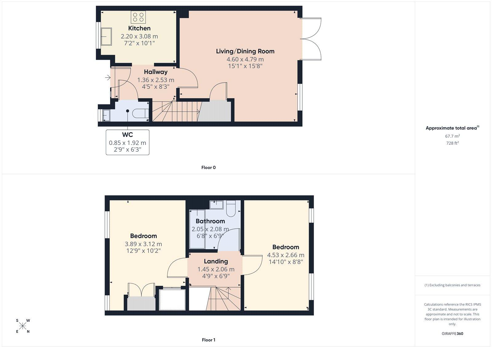 Cruikshank Grove, Locking Parklands, Weston-super-Mare, North Somerset, BS24 floorplan