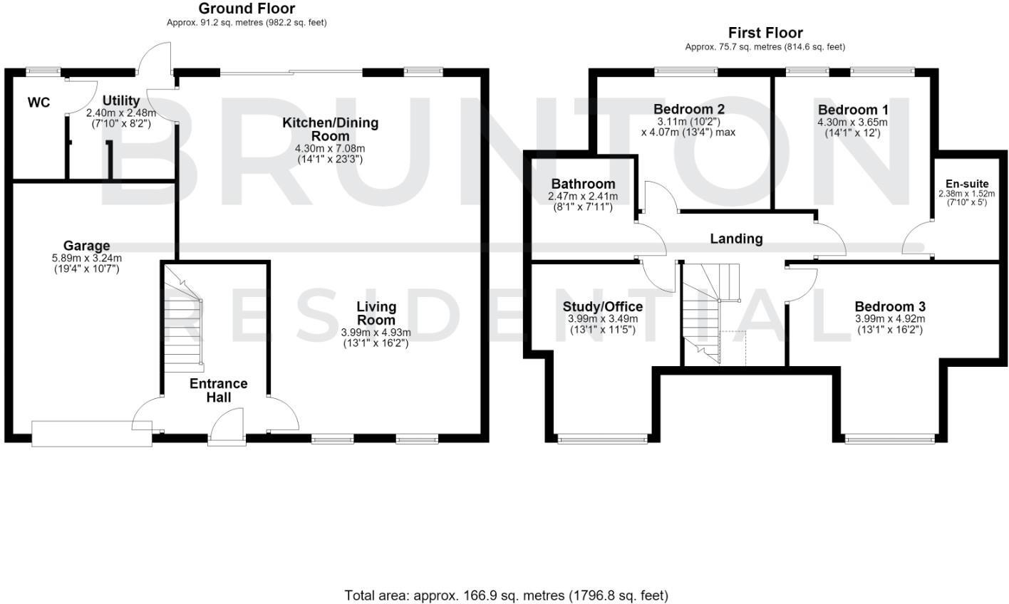 The Viewlands, Allendale, NE47 floorplan