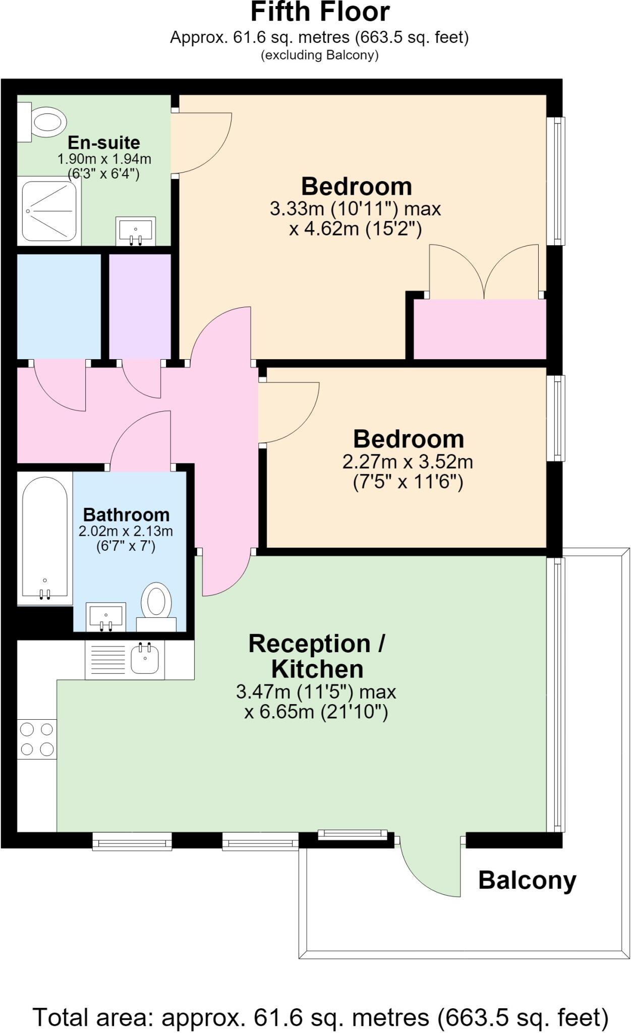 25 Tarves Way, Greenwich, London, SE10 floorplan