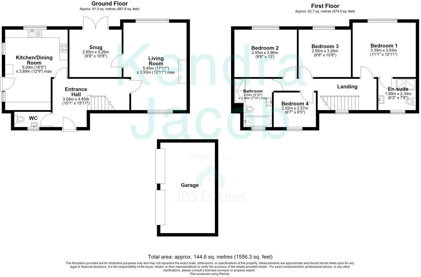 Longcroft View, Whitwell, Worksop floorplan