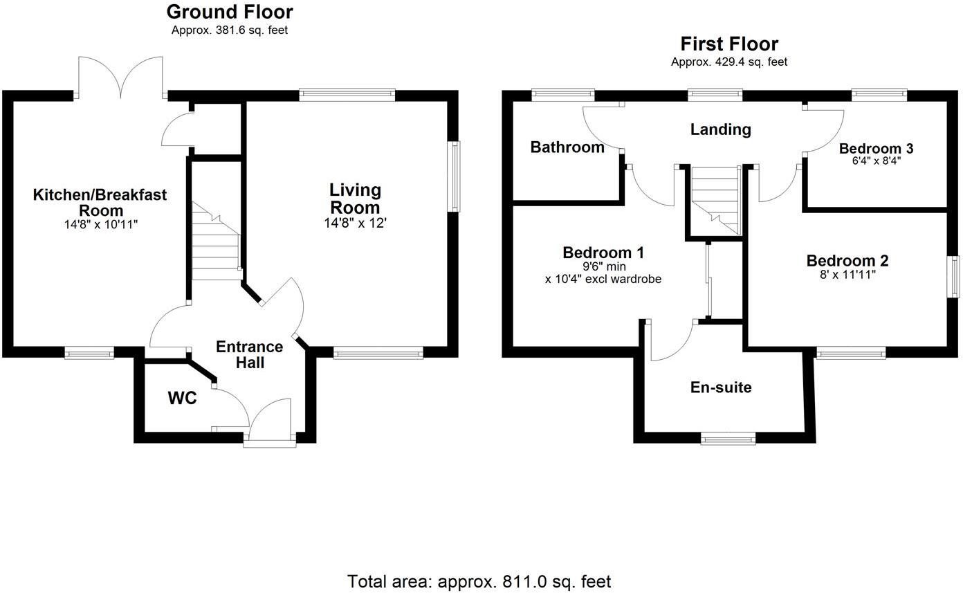 Carltonwood Close, Corby floorplan