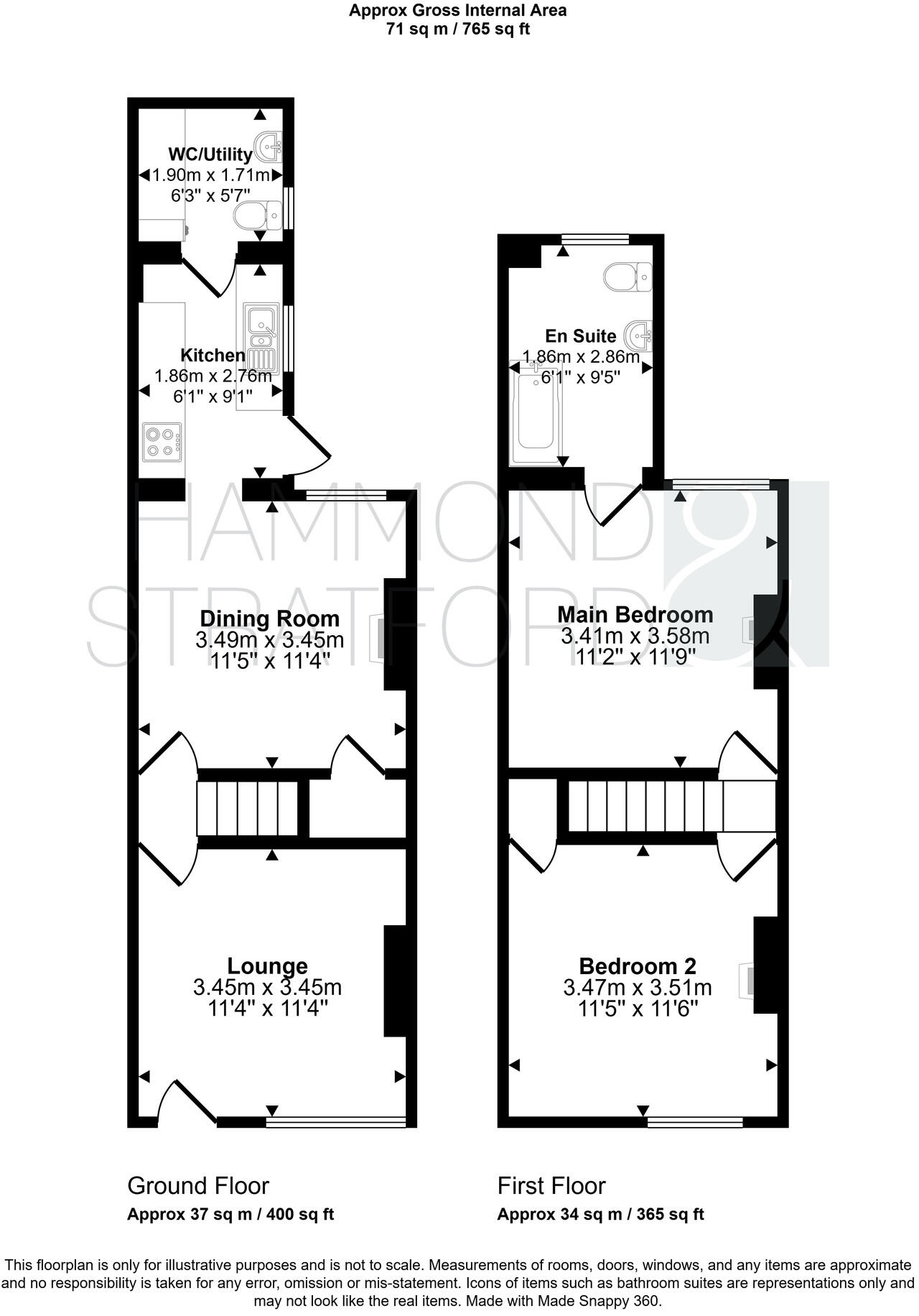 Waldeck Road, Norwich floorplan