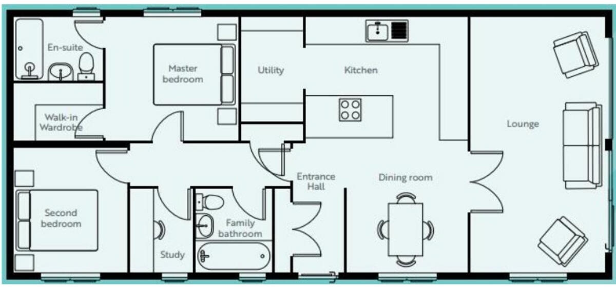 Oyster Drive, Canvey Island, SS8 floorplan