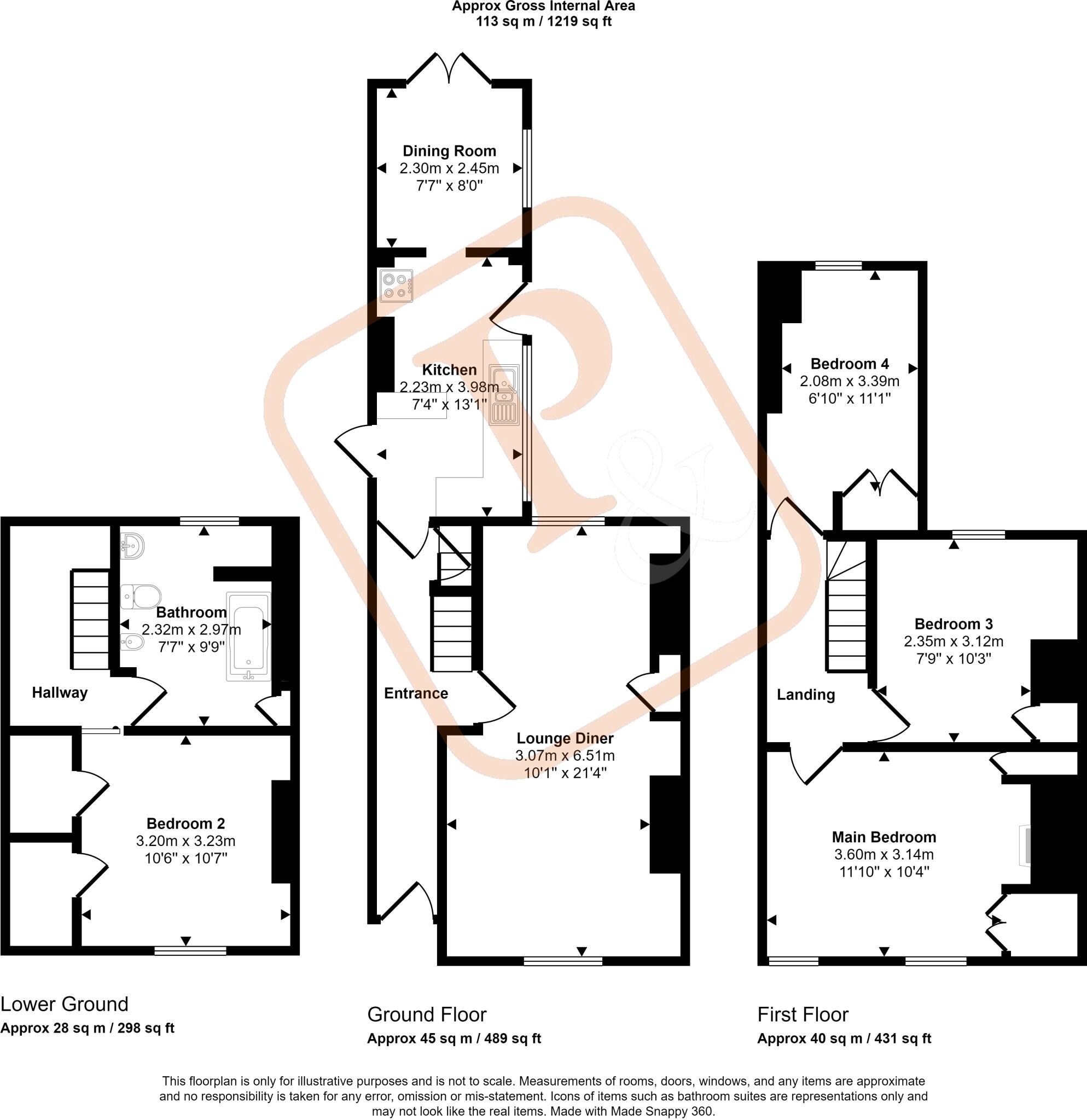 Alexandra Road, Colchester, Essex, CO3 floorplan