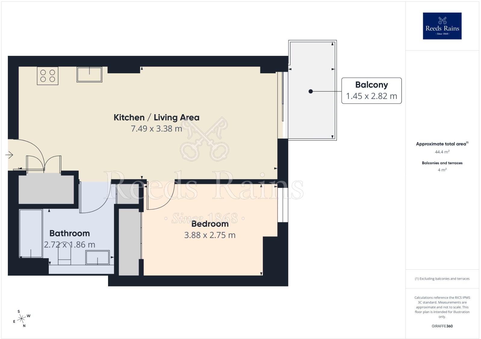 Lightbox, Blue, Salford, Greater Manchester, M50 floorplan