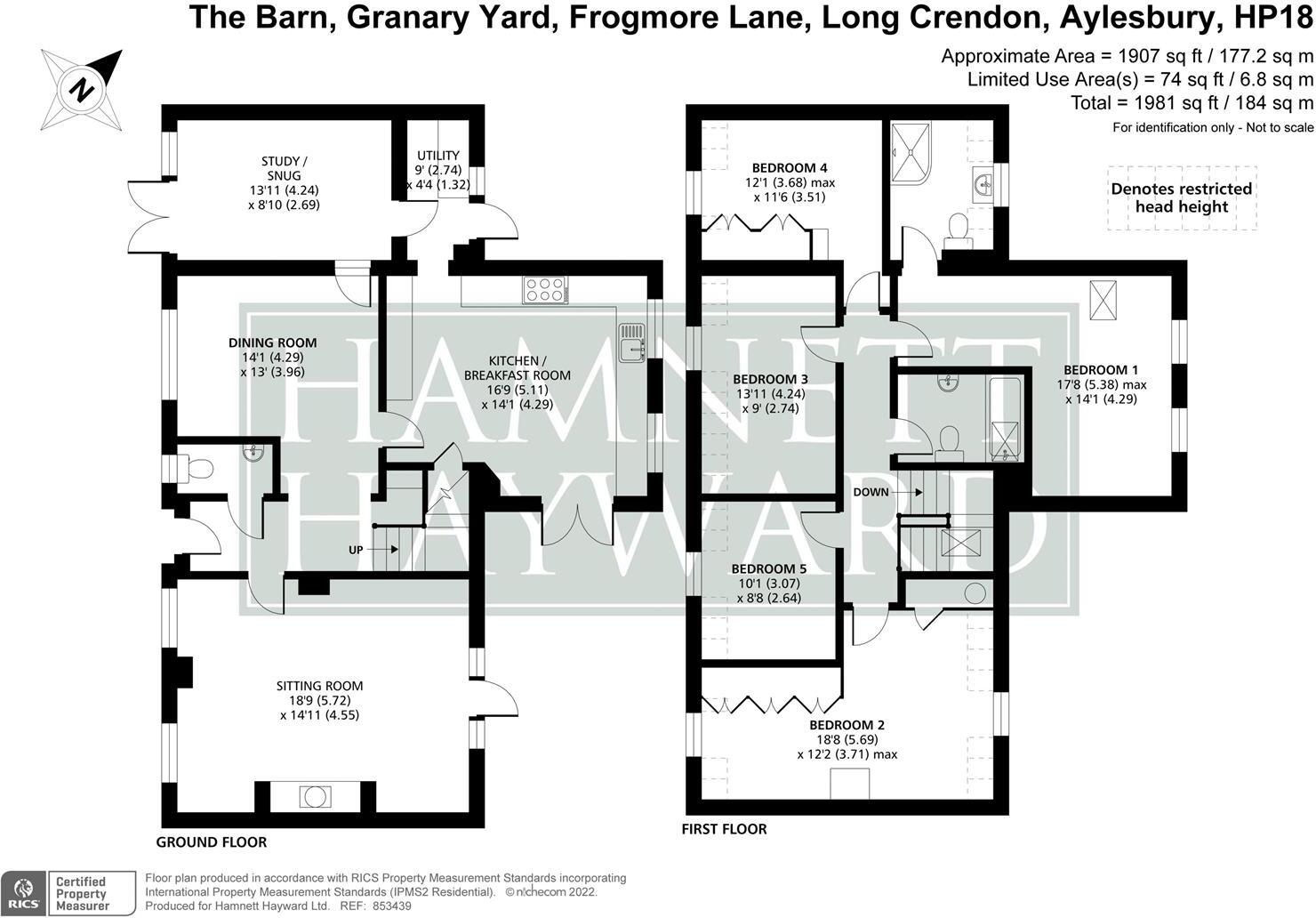 Frogmore Lane, Long Crendon floorplan