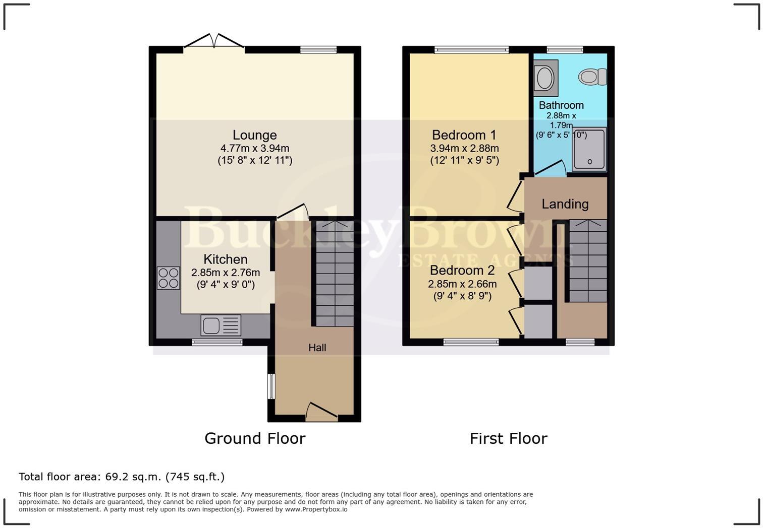 Kingsway Avenue, New Ollerton, Newark floorplan