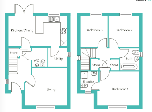Beaulieu Drive, Bridgwater, TA6 floorplan