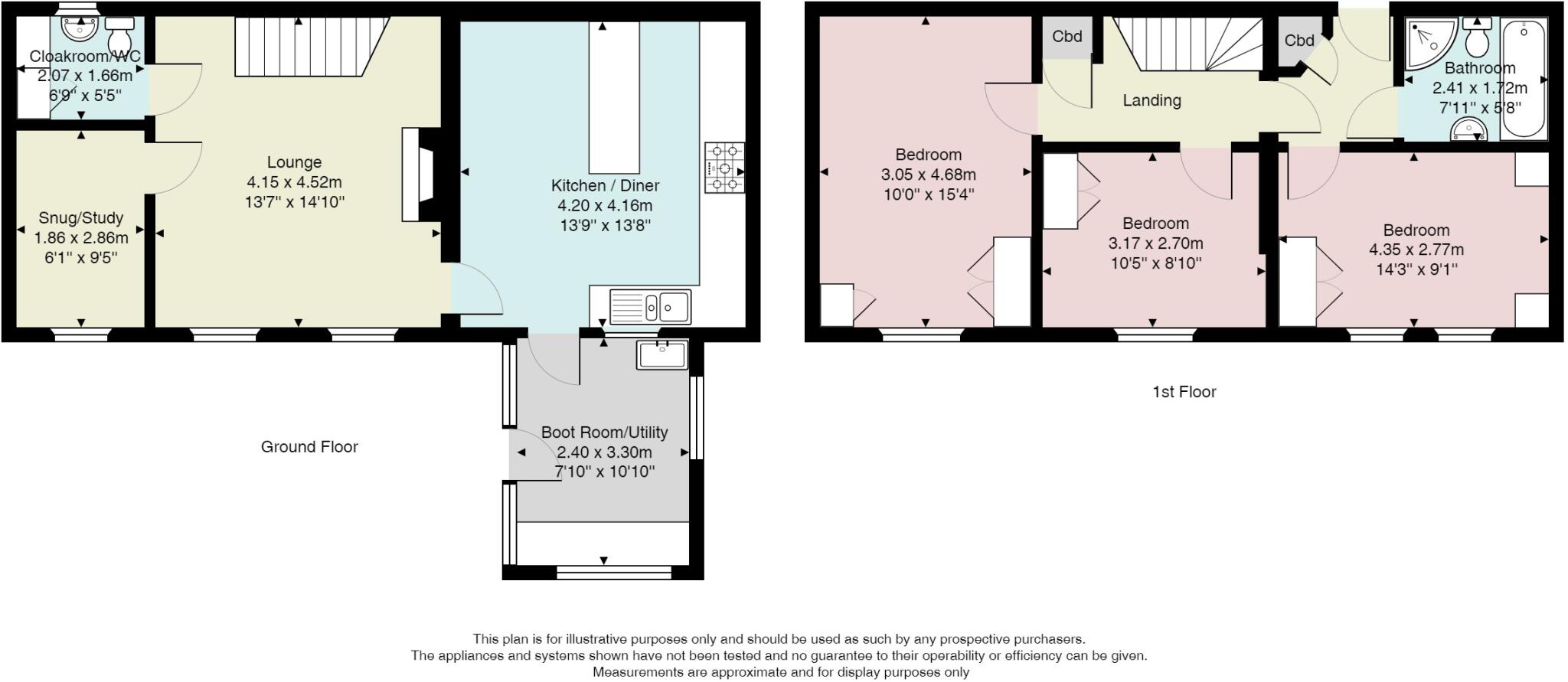 Sunny Hill, Low Lane, Brigsteer, LA8 floorplan