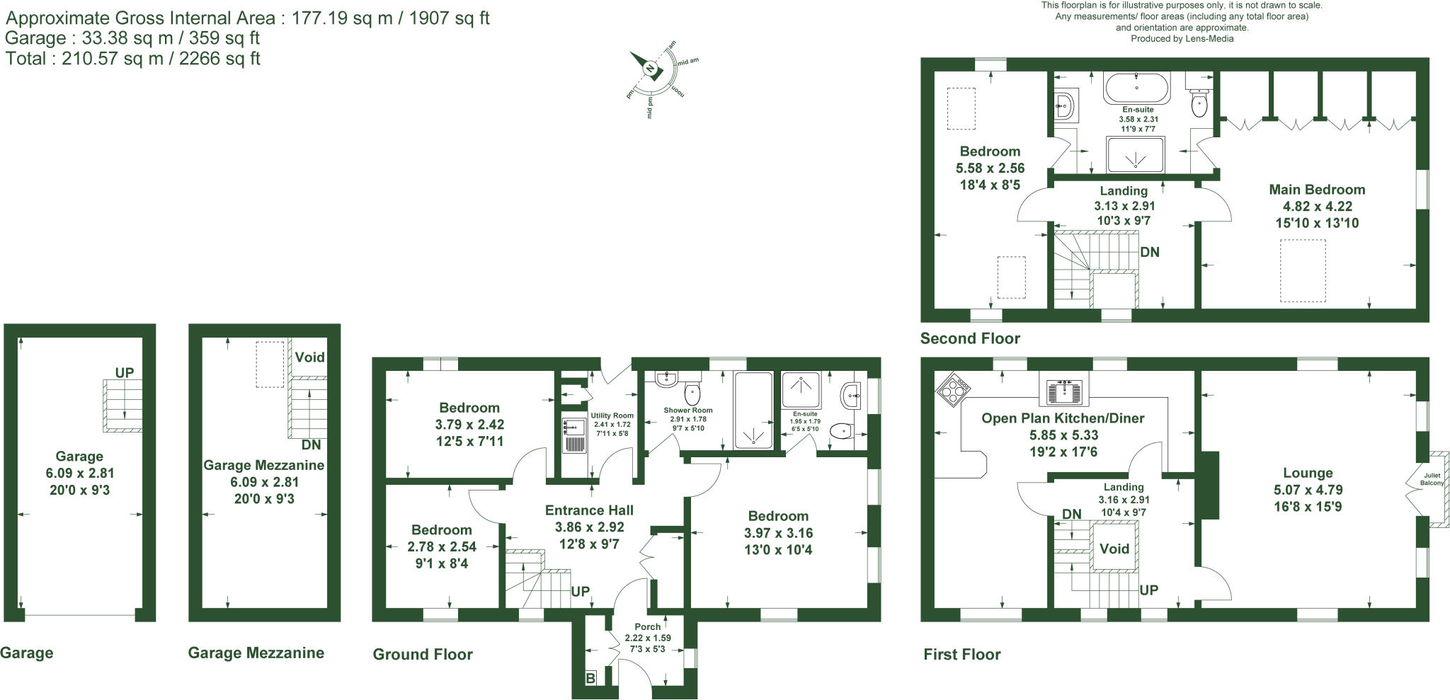 Firbank, Sedbergh, Cumbria floorplan