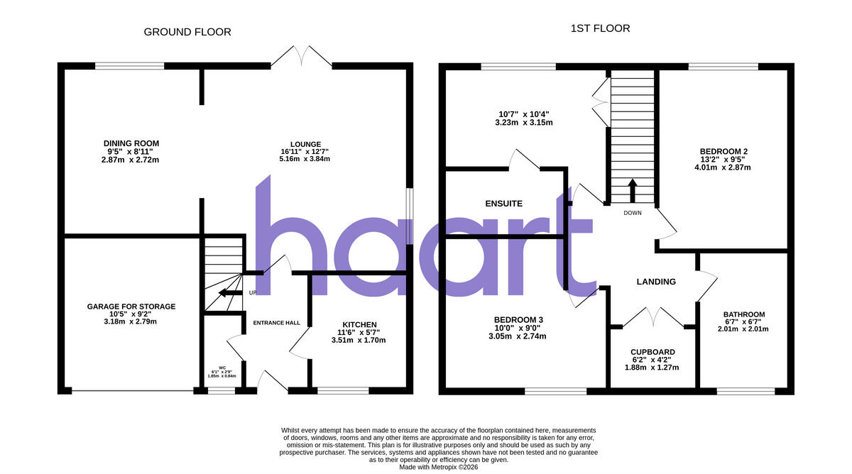 Cinnamon Grove, Maidstone floorplan