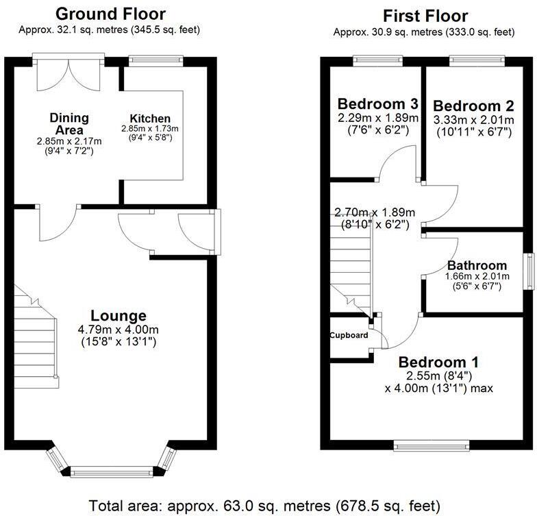 Slingsby Close, Apperley Bridge, Bradford floorplan